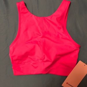 Lululemon Final Mile Crop Tank Pink Size 4